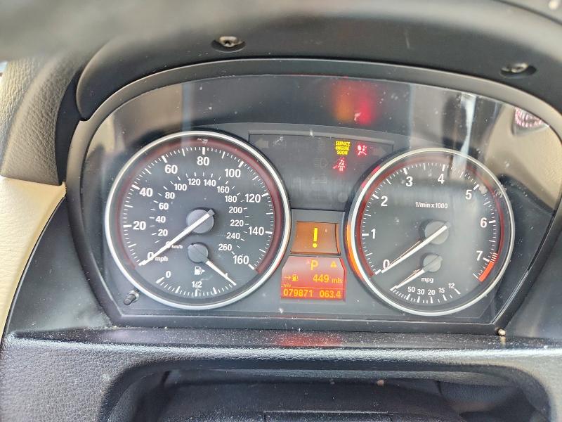 2013 BMW X1 VIN WBAVM1C51DVW44409 COPART salvage auction — FRONT END, Ga - Cert Of Title-Salvage, sold $125 on 2026-07-21 (photo 9)