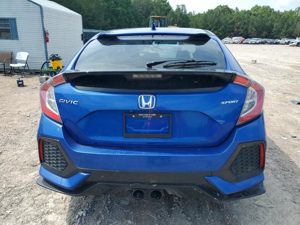 2018 Honda Civic VIN SHHFK7G47JU205130 COPART salvage auction — FRONT END, Va - Cert Of Title - Salvage, sold $1,100 on 2026-07-27 (photo 6)