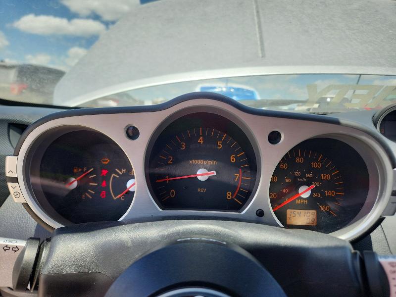 2004 Nissan 350z VIN JN1AZ34E54T061840 COPART salvage auction — REAR END, Ne - Cert Of Title-Salvage, sold $1,700 on 2026-07-28 (photo 9)