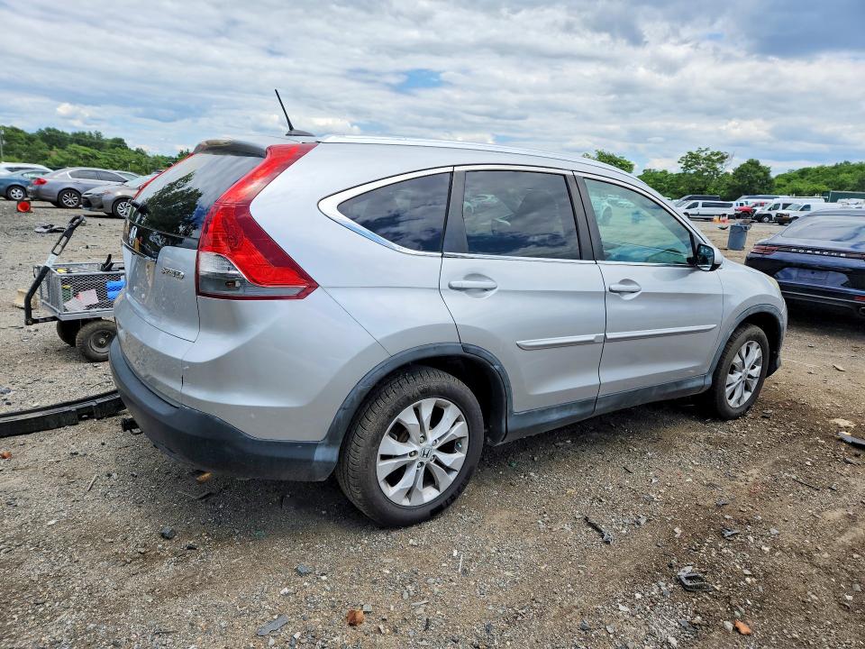 2012 Honda Cr-v VIN 2HKRM4H73CH618263 COPART salvage auction — MINOR DENT/SCRATCHES, Va - Certificate Of Title (P), sold $3,700 on 2026-07-09 (photo 3)
