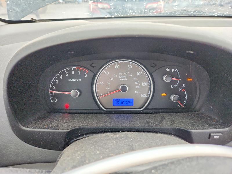 2008 Hyundai Elantra VIN KMHDU46D38U430340 COPART salvage auction — FRONT END, Il - Salvage Certificate, sold $175 on 2026-07-27 (photo 9)