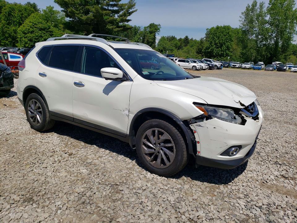 2016 Nissan VIN 5N1AT2MV8GC880799 COPART salvage auction — FRONT END, Ma - Cert Of Title-Reconstrctd Coll, sold $1,250 on 2026-07-02 (photo 4)