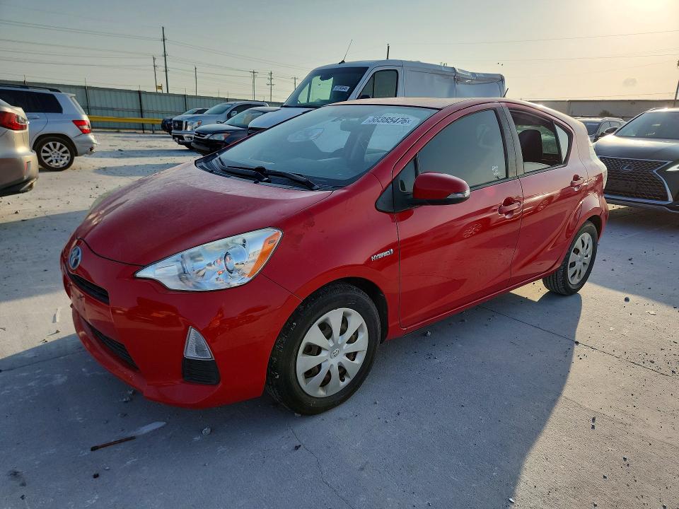 2012 Toyota Prius VIN JTDKDTB31C1503220 COPART salvage auction — MECHANICAL, Tx - Certificate Of Title, sold $700 on 2026-07-10 (photo 1)