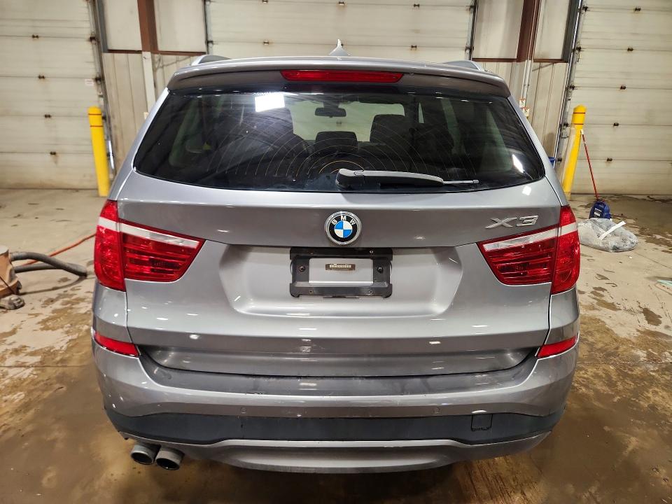 2016 BMW X3 VIN 5UXWX9C56G0D88770 COPART salvage auction — FRONT END, Pa - Certificate Of Salvage, sold $1,200 on 2026-07-17 (photo 6)