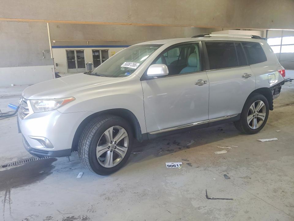 2013 Toyota Highlander VIN 5TDDK3EH0DS219295 COPART salvage auction — REAR END, Va - Cert Of Title - Salvage, sold $6,300 on 2026-07-31 (photo 1)