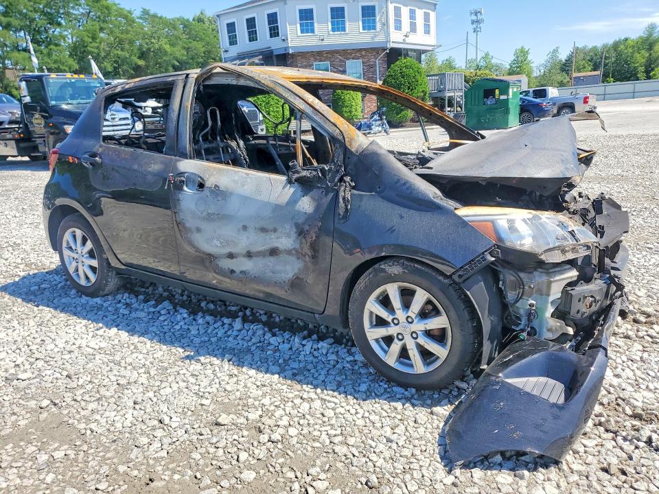 2015 Toyota Yaris VIN VNKKTUD3XFA024862 COPART salvage auction — BURN, Ma - Cert Of Title-Reconstrctd Coll, sold $125 on 2026-07-22 (photo 4)