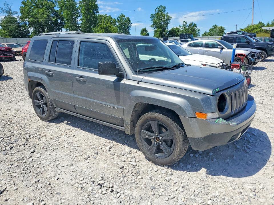 2012 Jeep Liberty (patriot) VIN 1C4NJPFA2CD690262 COPART salvage auction — FRONT END, MI - CERTIFICATE OF TITLE, sold $500 on 2026-07-02 (photo 4)