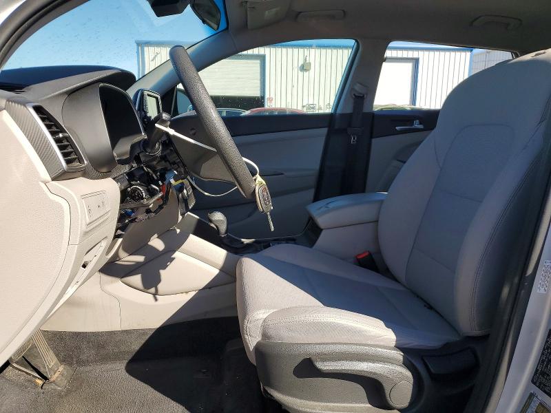 2019 Hyundai Tucson VIN KM8J23A48KU855179 COPART salvage auction — FRONT END, Ca - Salvage Certificate, sold $2,650 on 2026-07-24 (photo 7)