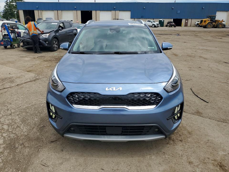 2022 Kia Niro VIN KNDCE3LC6N5522115 COPART salvage auction — REAR END, Mi - Scrap Certificate Of Title, sold $7,800 on 2026-07-31 (photo 5)