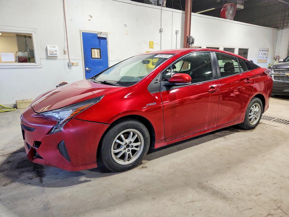 2016 Toyota Prius VIN JTDKBRFU4G3515724 COPART salvage auction — FRONT END, Mn - Cert Of Title-Salvage, sold $275 on 2026-07-21 (photo 1)