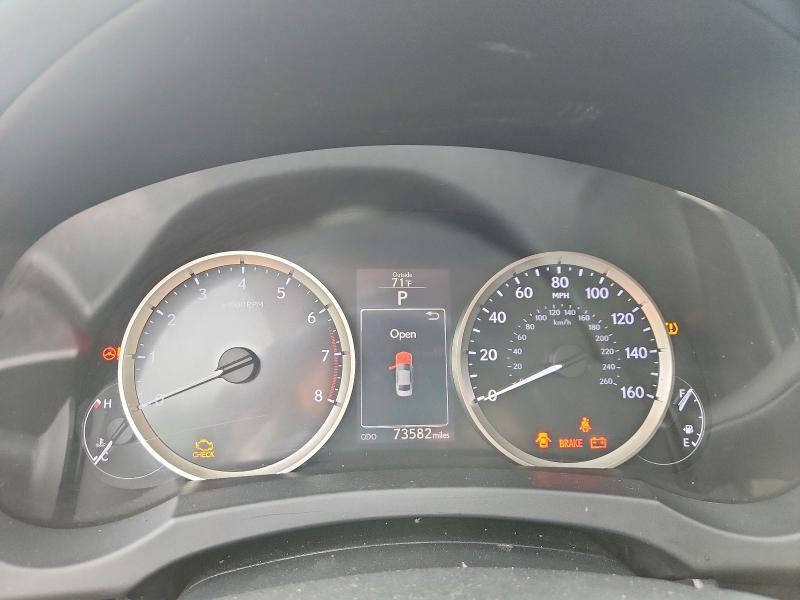 2016 Lexus Is VIN JTHCM1D21G5010986 COPART salvage auction — REAR END, Ma - Cert Of Title-Reconstrctd Coll, sold $2,400 on 2026-07-22 (photo 9)