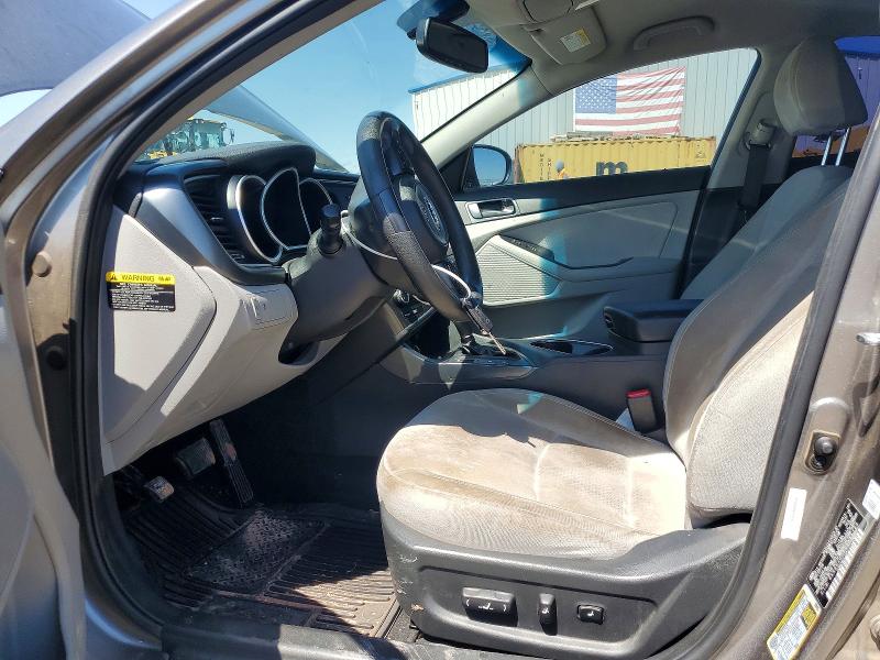 2014 Kia Optima VIN 5XXGM4A75EG335136 COPART salvage auction — SIDE, Tx - Salvage Vehicle Title, sold $775 on 2026-07-14 (photo 7)