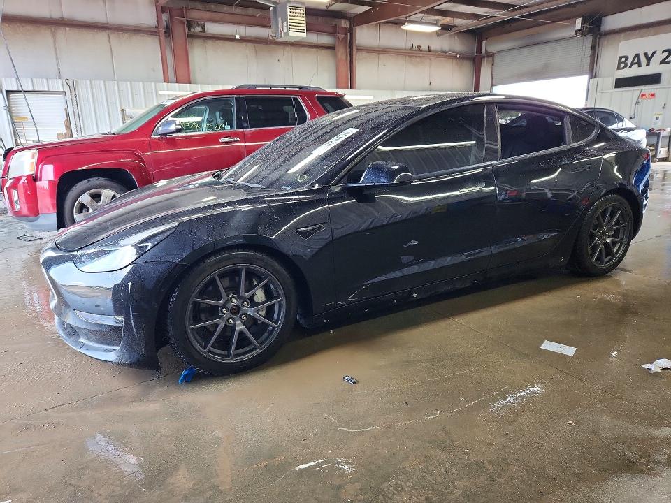 2021 Tesla Model 3 VIN 5YJ3E1EB6MF869496 COPART salvage auction — SIDE, IL - SALVAGE CERTIFICATE, sold $10,800 on 2026-07-30 (photo 1)