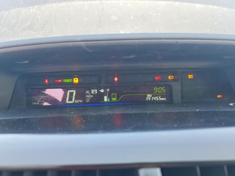 2013 Toyota Prius VIN JTDZN3EU9D3277384 COPART salvage auction — SIDE, Oh - Cert Of Title-Salvage, sold $1,850 on 2026-07-31 (photo 9)