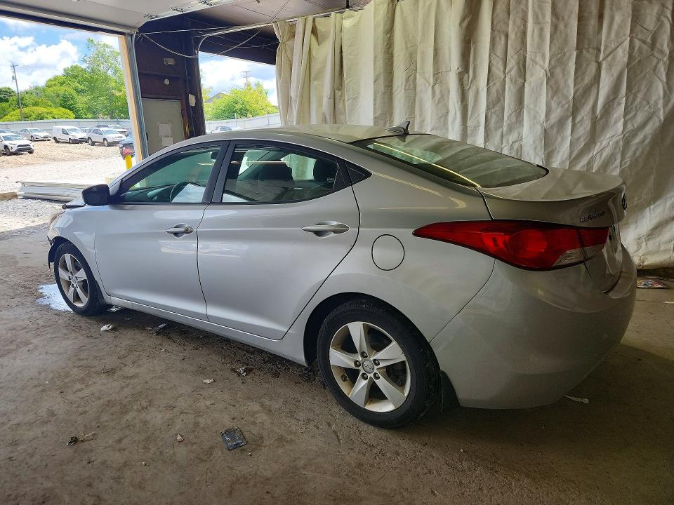 2013 Hyundai Elantra VIN 5NPDH4AE7DH225648 COPART salvage auction — FRONT END, Pa - Cert Of Title, sold $1,150 on 2026-07-21 (photo 2)