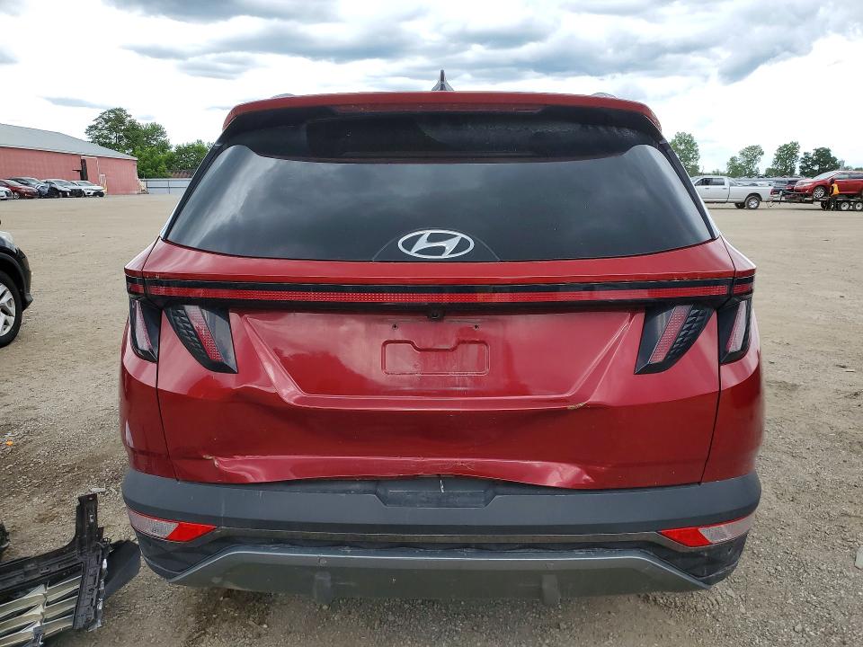 2022 Hyundai Tucson VIN KM8JCCA17NU083006 COPART salvage auction — FRONT END, ON - PERMIT SALVAGE, sold $175 on 2026-07-28 (photo 6)
