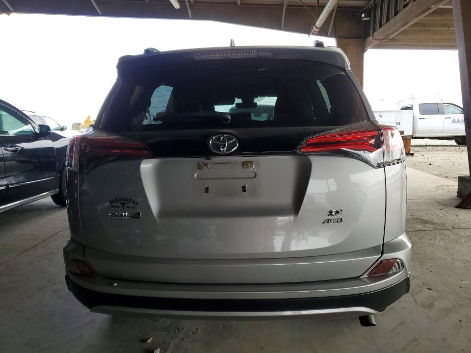2018 Toyota Rav4 VIN JTMJFREV9JJ235858 COPART salvage auction — FRONT END, Ca - Salvage Certificate, sold $7,100 on 2026-08-20 (photo 6)