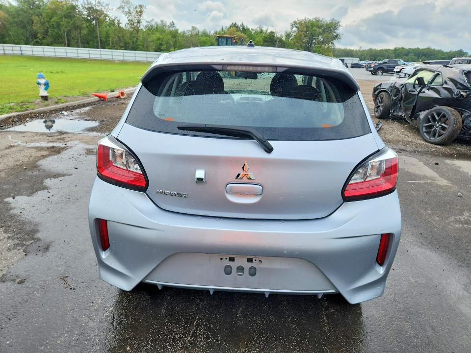 2024 Mitsubishi Mirage VIN ML32AUHJ2RH016678 COPART salvage auction — FRONT END, FL - CERTIFICATE OF TITLE (P), sold $5,900 on 2026-07-20 (photo 6)