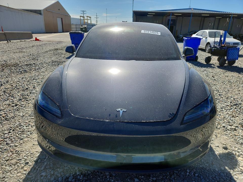 2025 Tesla Model 3 VIN 5YJ3E1EB3SF051219 COPART salvage auction — UNDERCARRIAGE, Co - Public - Salvage Title, sold $11,500 on 2026-07-16 (photo 5)