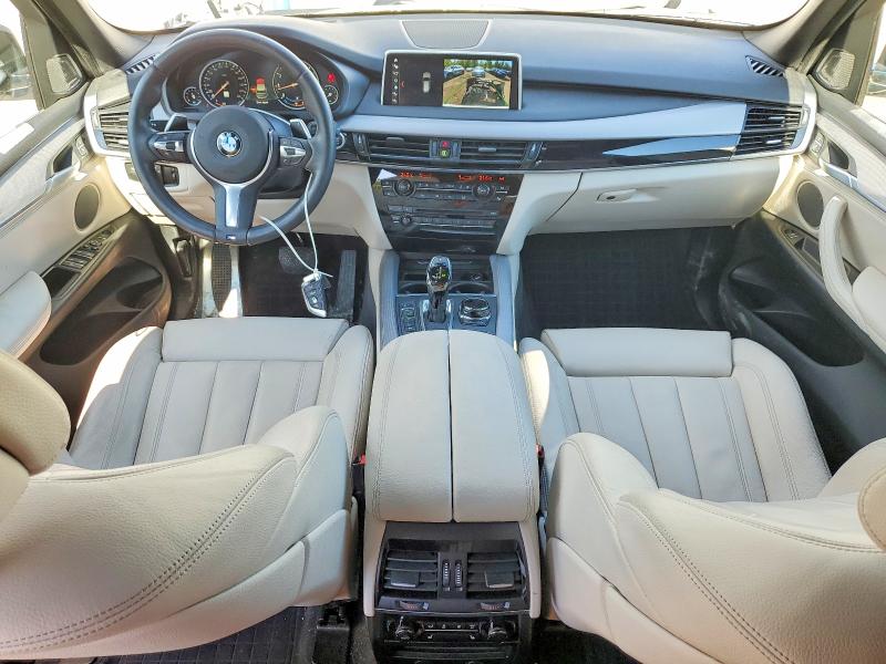 2018 BMW X5 VIN 5UXKR0C54JL075451 COPART salvage auction — FRONT END, On - Permit No Brand - Unfit, sold $27,250 on 2026-07-14 (photo 8)