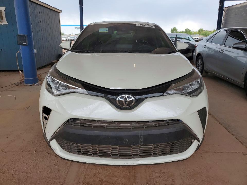 2020 Toyota C-hr VIN JTNKHMBX0L1075035 COPART salvage auction — FRONT END, Az - Cert Of Title - Salvage, sold $10,200 on 2026-07-07 (photo 5)