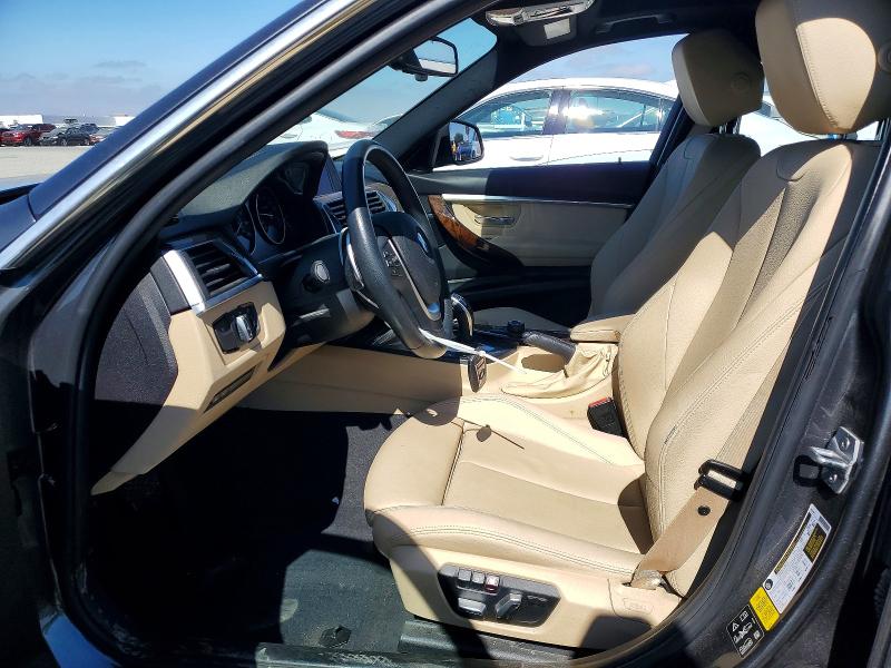 2019 BMW 3 series VIN WBA8K3C52KA484009 COPART salvage auction — FRONT END, Ca - Salvage Certificate, sold $5,200 on 2026-07-24 (photo 7)