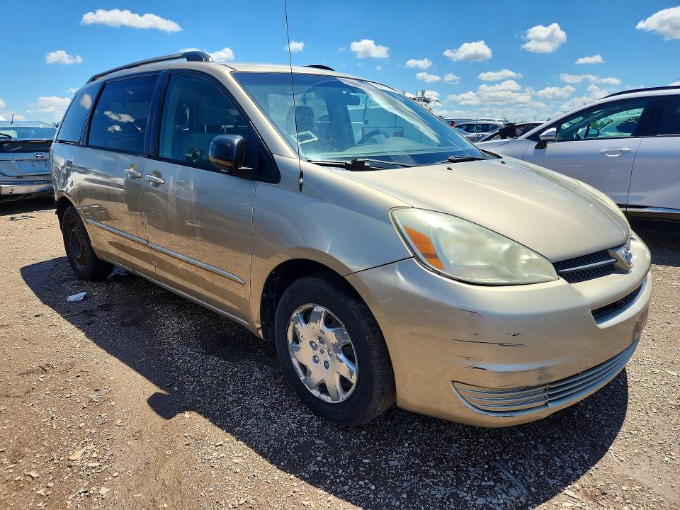 2004 Toyota Sienna VIN 5TDZA23CX4S162579 COPART salvage auction — REAR END, Il - Salvage Certificate, sold $725 on 2026-07-21 (photo 4)
