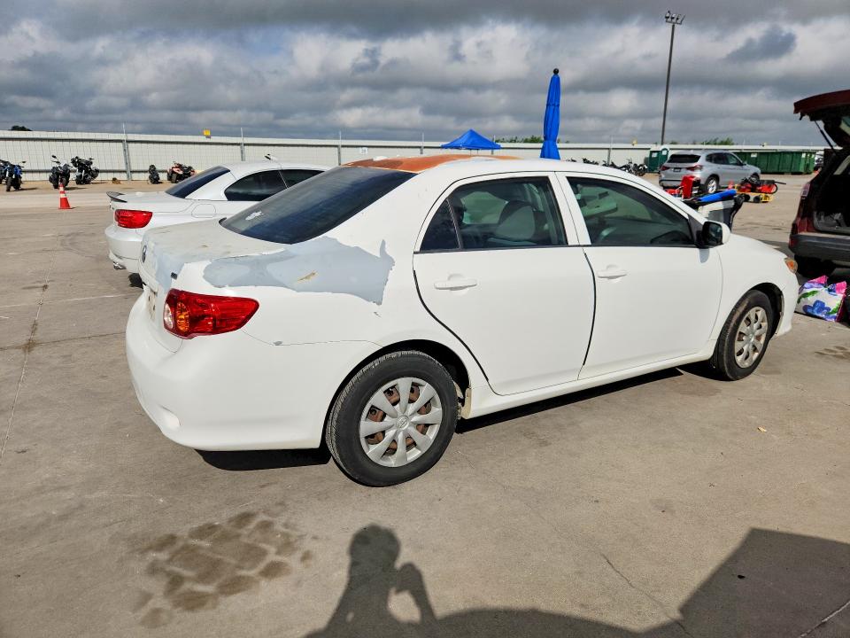 2010 Toyota Corolla VIN JTDBU4EE9AJ080340 COPART salvage auction — SIDE, TX - SALVAGE VEHICLE TITLE, sold $975 on 2026-07-30 (photo 3)