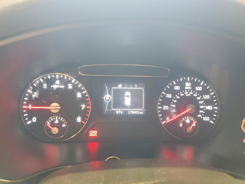 2018 Kia Sorento VIN 5XYPG4A39JG413492 COPART salvage auction — MECHANICAL, Tx - Certificate Of Title, sold $1,200 on 2026-07-06 (photo 9)
