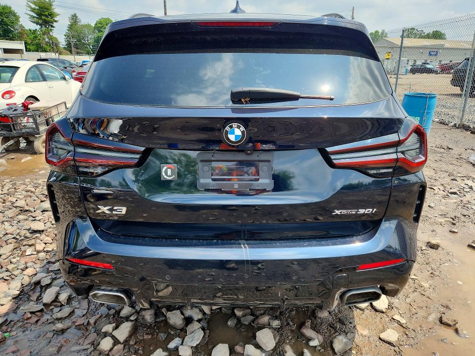 2022 BMW VIN 5UX53DP07N9M46545 COPART salvage auction — FRONT END, Pa - Certificate Of Salvage, sold $12,400 on 2026-07-13 (photo 6)