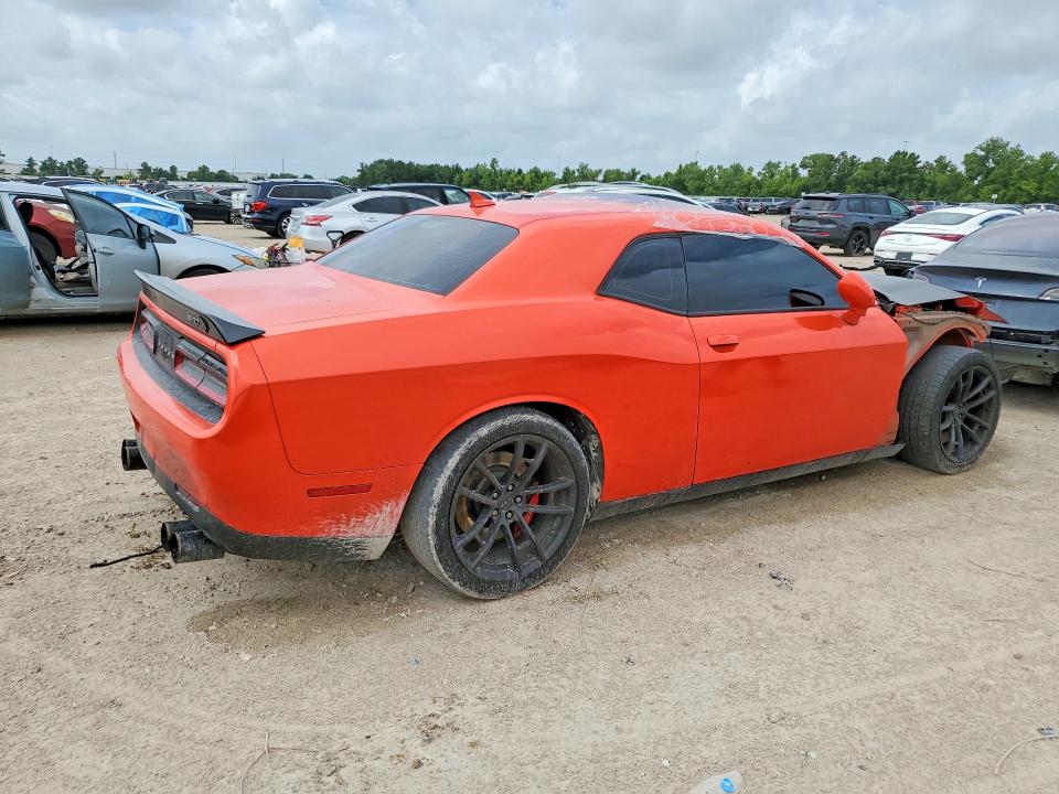 2023 Dodge Challenger VIN 2C3CDZC95PH648833 COPART salvage auction — FRONT END, TX - SALVAGE VEHICLE TITLE (P), sold $24,900 on 2026-09-15 (photo 3)