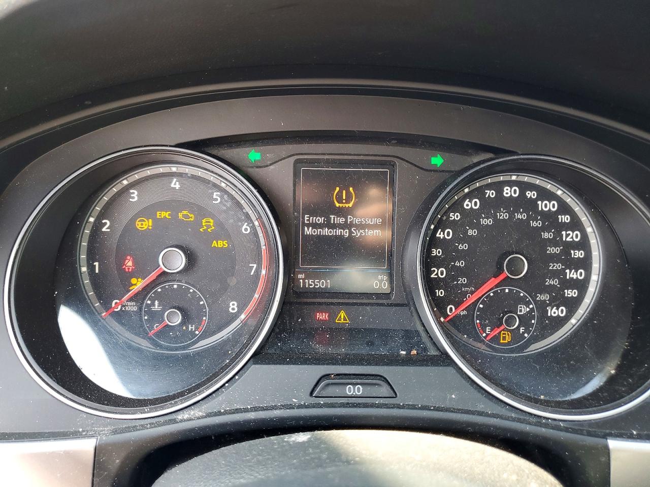 2019 Volkswagen Atlas VIN 1V2UR2CAXKC565802 COPART salvage auction — Front End, TN - SALVAGE CERTIFICATE, sold $1,950 on 2026-07-09 (photo 9)
