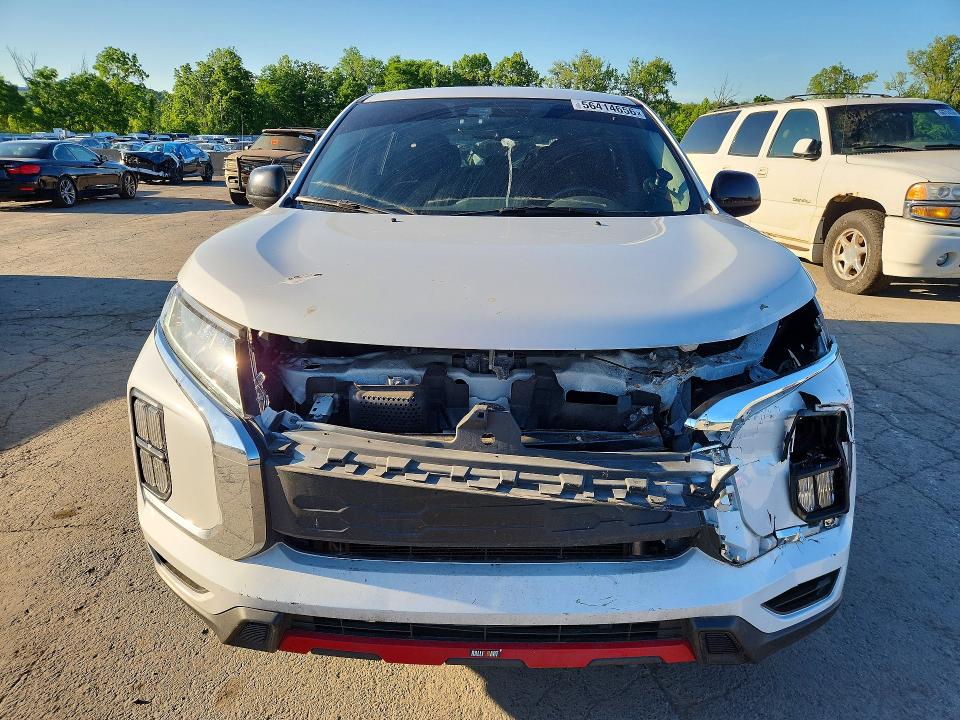 2023 Mitsubishi Outlander VIN JA4ARUAU7PU007379 COPART salvage auction — FRONT END, Wv - Salvage Certificate, sold $5,500 on 2026-08-19 (photo 5)