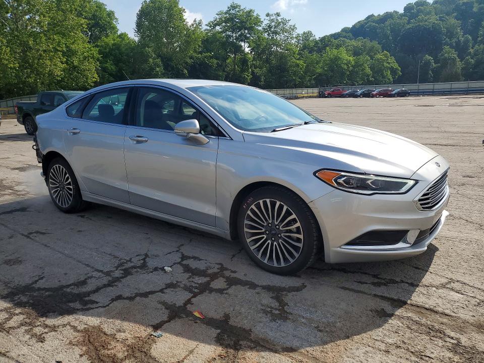 2018 Ford Fusion VIN 3FA6P0HD4JR179678 COPART salvage auction — REAR END, Pa - Certificate Of Salvage, sold $4,350 on 2026-07-02 (photo 4)