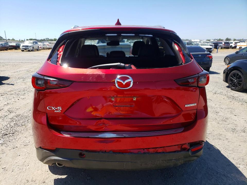 2022 Mazda VIN JM3KFBDM9N0647866 COPART salvage auction — REAR END, Ca - Salvage Certificate, sold $7,700 on 2026-07-28 (photo 6)