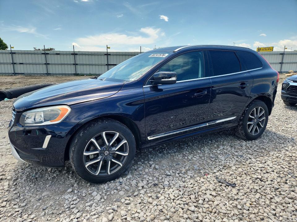 2017 Volvo Xc60 VIN YV449MRR4H2166051 COPART salvage auction — MINOR DENT/SCRATCHES, Il - Salvage Certificate, sold $7,100 on 2026-07-20 (photo 1)