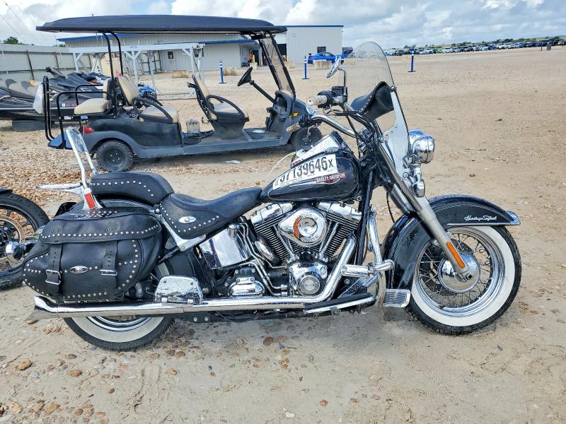 2008 Harley-davidson Flstc VIN 1HD1BW5178Y077186 COPART salvage auction — SIDE, TX - SALVAGE VEHICLE TITLE (P), sold $2,200 on 2026-07-02 (photo 1)