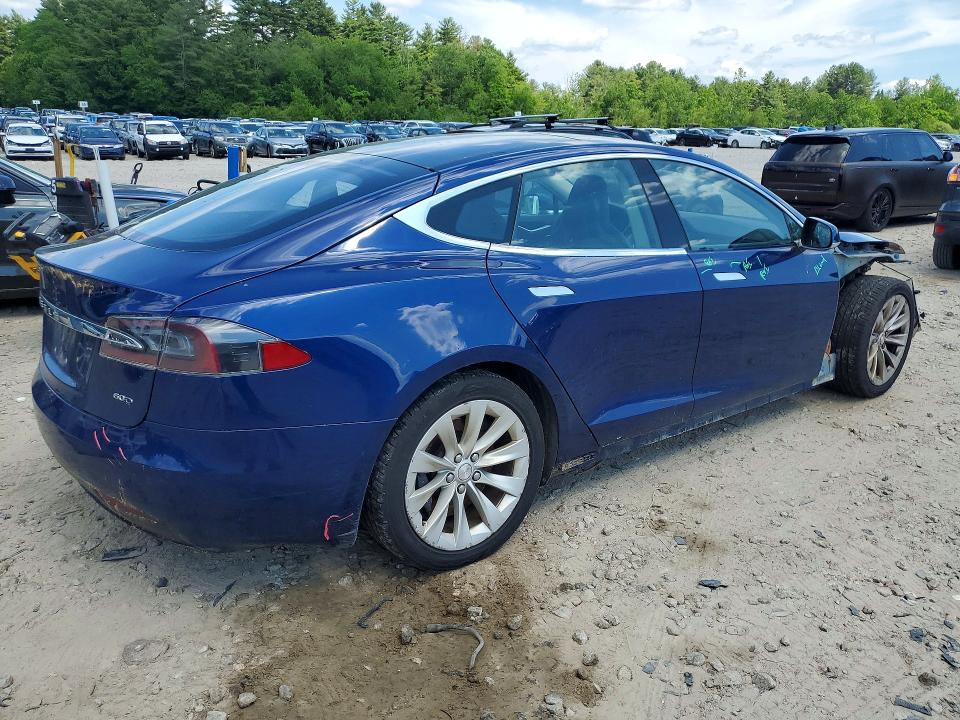 2016 Tesla Model s VIN 5YJSA1E21GF155822 COPART salvage auction — FRONT END, Ma - Cert Of Title-Reconstrctd Coll, sold $4,150 on 2026-07-07 (photo 3)