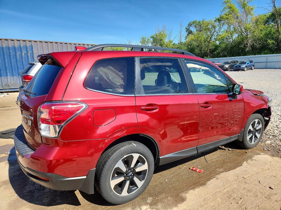 2018 Subaru Forester VIN JF2SJAJCXJH599370 COPART salvage auction — FRONT END, Wi - Certificate Of Title, sold $900 on 2026-07-27 (photo 3)