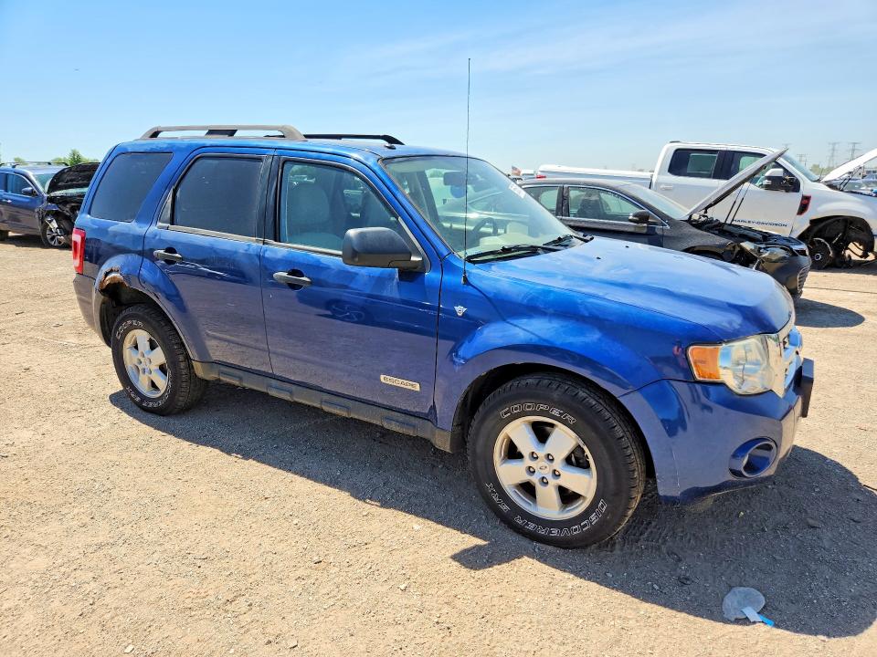 2008 Ford Escape VIN 1FMCU93108KB98214 COPART salvage auction — HAIL, Il - Salvage Certificate, sold $300 on 2026-07-09 (photo 4)