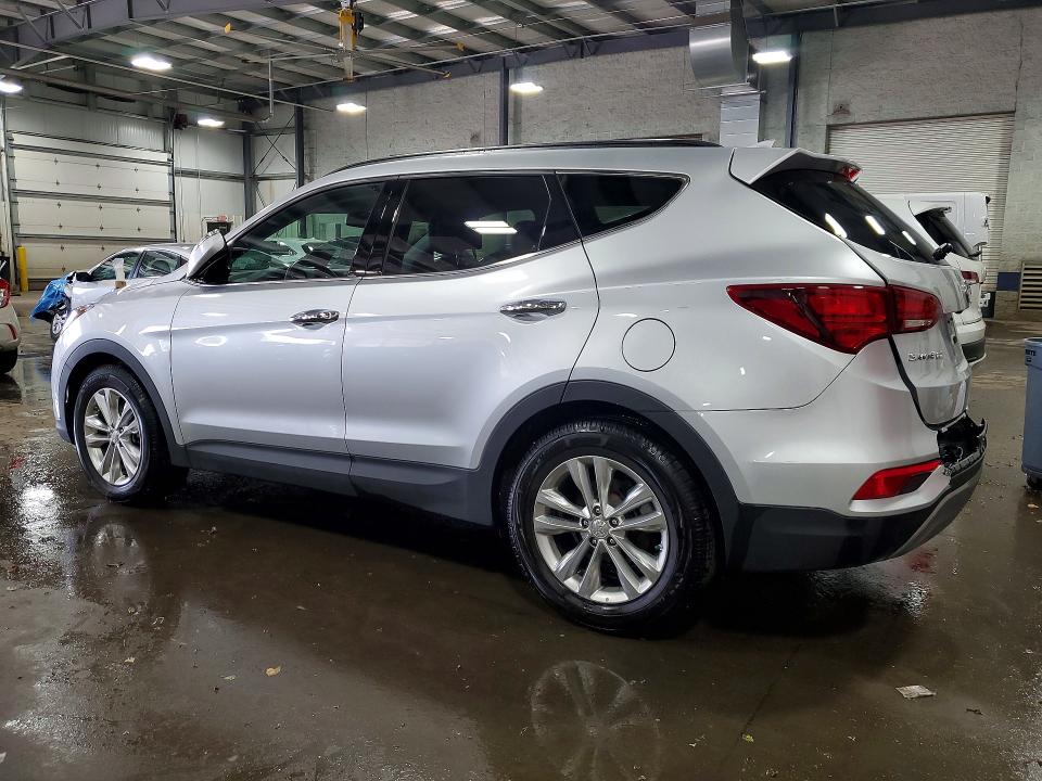 2018 Hyundai Santa fe VIN 5XYZUDLAXJG554746 COPART salvage auction — REAR END, Mn - Cert Of Title-Salvage, sold $3,100 on 2026-07-28 (photo 2)