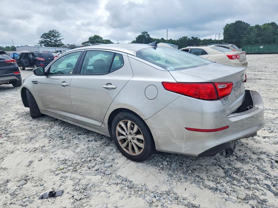 2015 Kia Optima VIN 5XXGM4A78FG416620 COPART salvage auction — REAR END, Ga - Cert Of Title-Salvage, sold $1,050 on 2026-07-27 (photo 2)