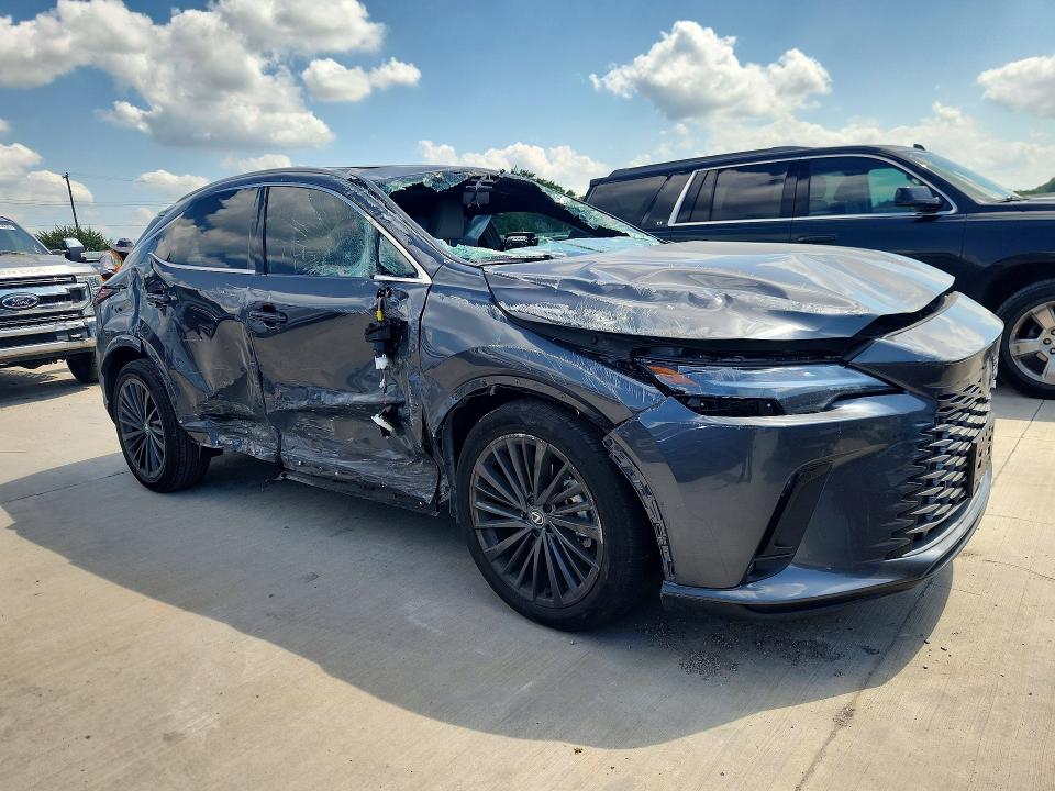 2025 Lexus Rx VIN 2T2BAMBA1SC053927 COPART salvage auction — FRONT END, Tx - Salvage Vehicle Title, sold $15,000 on 2026-07-02 (photo 4)