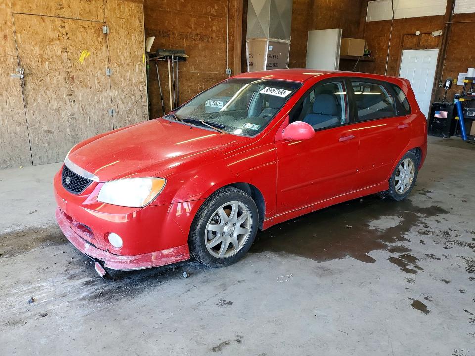 2006 Kia Spectra VIN KNAFE161365244901 COPART salvage auction — MINOR DENT/SCRATCHES, Pa - Non Public Clean Title, sold $200 on 2026-07-09 (photo 1)