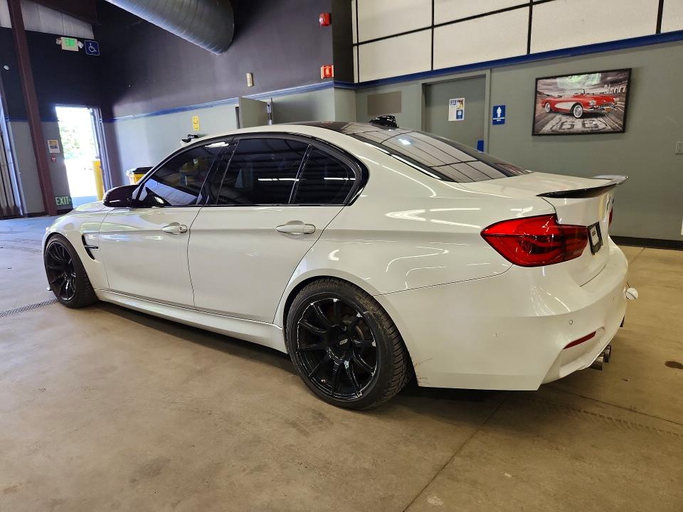 2017 BMW M3 VIN WBS8M9C50H5G42151 COPART salvage auction — SIDE, Ct - Cert Of Title-Salvage, sold $22,000 on 2026-07-09 (photo 2)