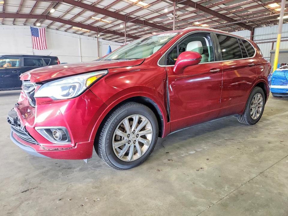 2019 Buick Envision VIN LRBFXCSA6KD020891 COPART salvage auction — FRONT END, GA - CERT OF TITLE-SALVAGE, sold $2,050 on 2026-07-27 (photo 1)