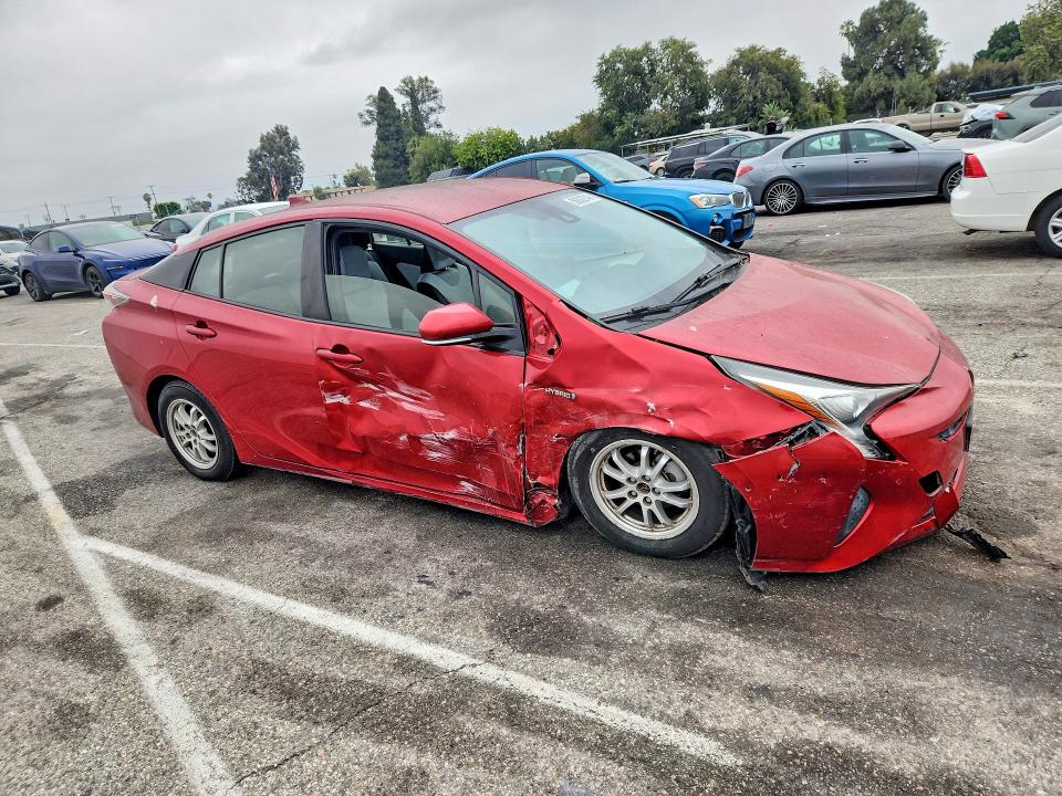 2017 Toyota Prius VIN JTDKBRFU7H3571299 COPART salvage auction — FRONT END, CA - SALVAGE CERTIFICATE, sold $6,500 on 2026-07-24 (photo 4)