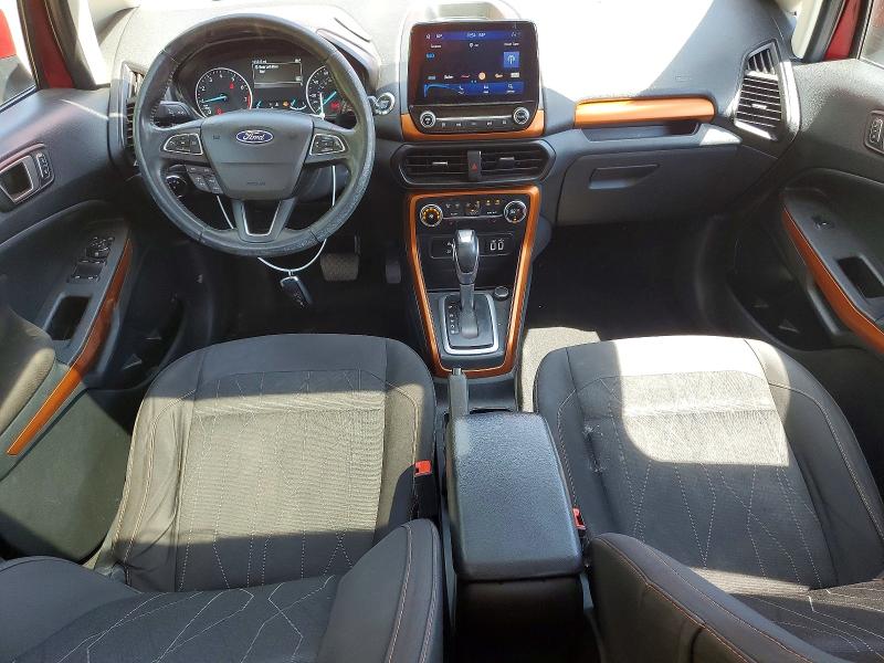 2021 Ford Ecosport VIN MAJ6S3GL3MC456106 COPART salvage auction — FRONT END, Mi - Cert Of Title-Salvage Vehicle, sold $1,700 on 2026-08-01 (photo 8)