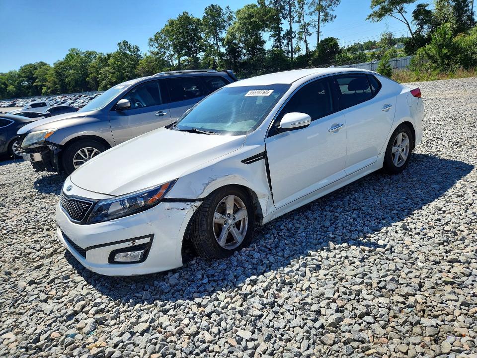 2015 Kia Optima VIN KNAGM4A76F5620205 COPART salvage auction — FRONT END, Ga - Cert Of Title-Salvage, sold $375 on 2026-07-09 (photo 1)