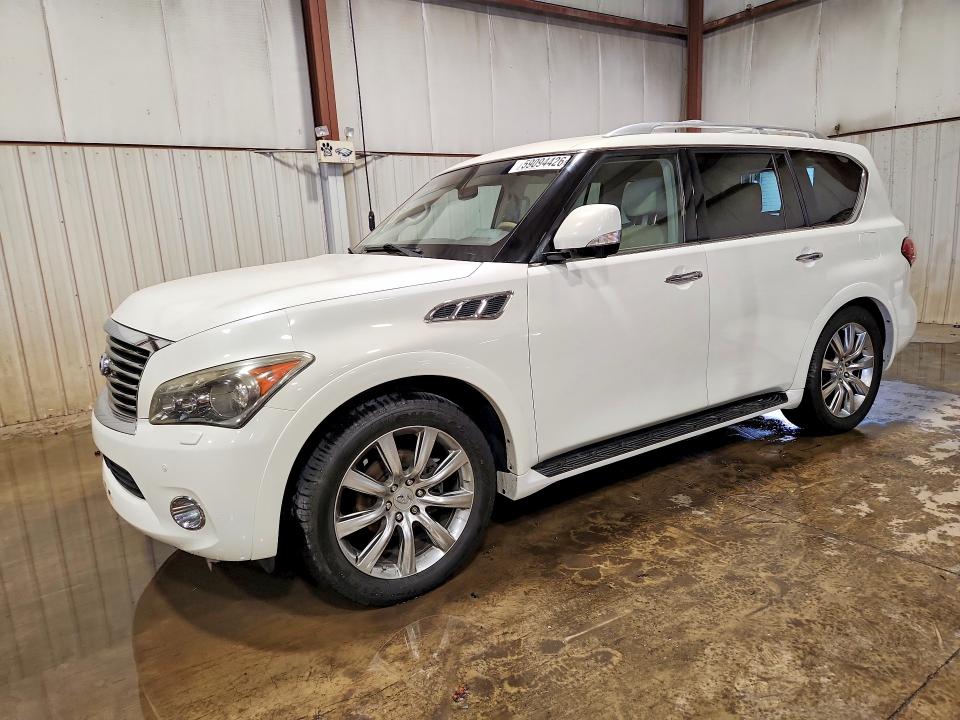 2012 Infiniti Qx56 VIN JN8AZ2NC7C9317643 COPART salvage auction — SIDE, Pa - Certificate Of Salvage, sold $2,550 on 2026-07-10 (photo 1)
